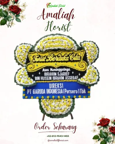 Papan Bunga Duka di Cicurug